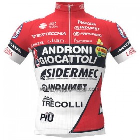 Wielershirt Sidermec 2021 Androni Giocattoli Rood Wit